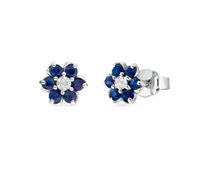 Ohrringe CikOrefice Gioielli Dame in Weißgold Zaffiro 0.42 Ct ORFLEUR/1Z - ORFLEUR/1Z